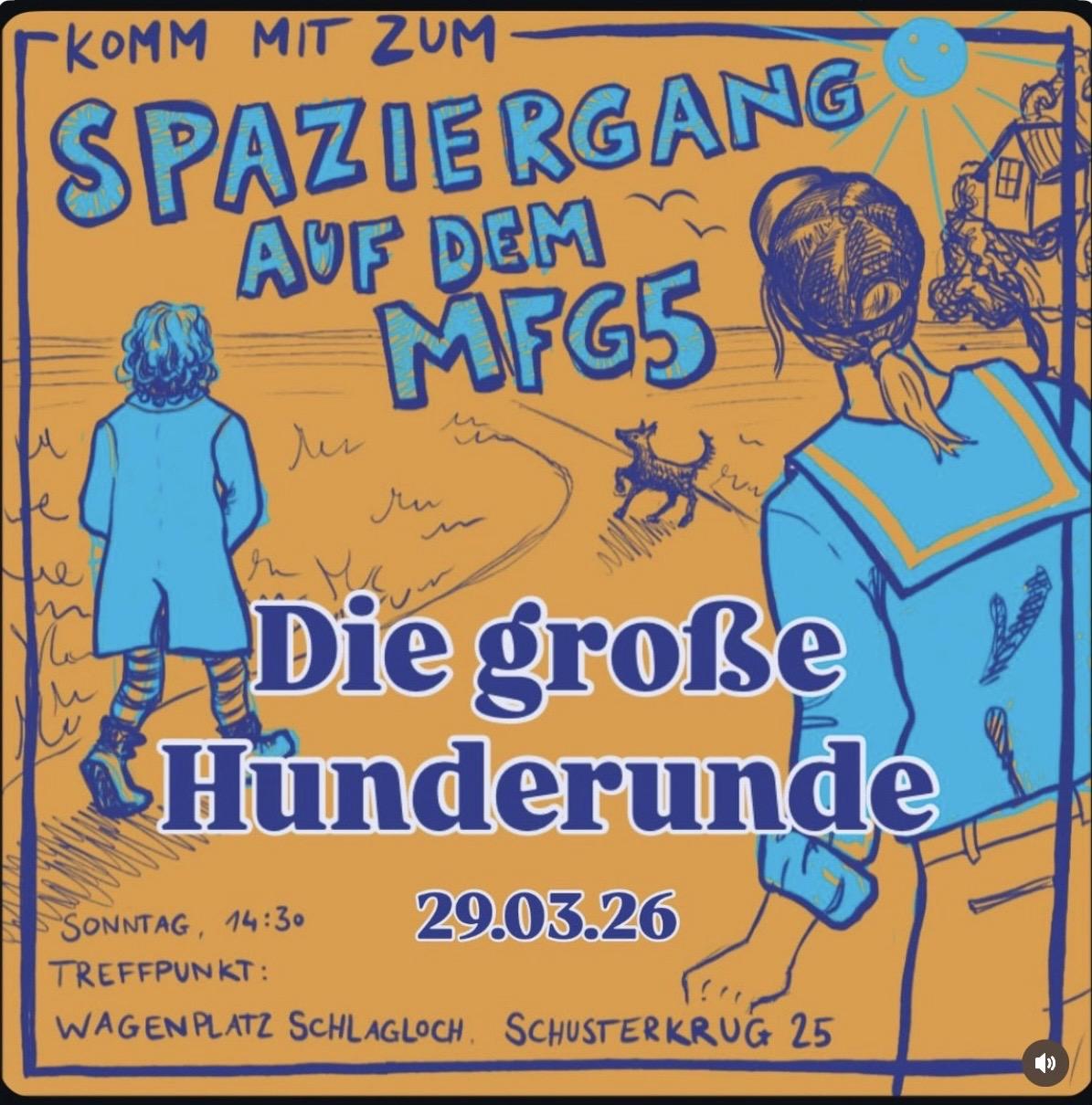 Spaziergang auf dem MFG5 Gelände